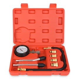 WUODAO Petrol Engine Cylinder Compression Tester 0-300PSI for Testing Motorcycle Car Outboard Motor Chainsaw Snowmobile