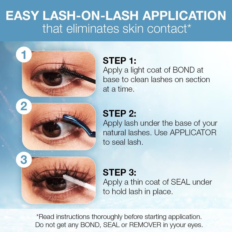 Ardell Seamless Light-as-Air Underlash Extensions - Refill Pack, Natural Lash