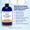 HoneyCombs Vitamin B Complex Drops – Liquid Supplement with Vitamin