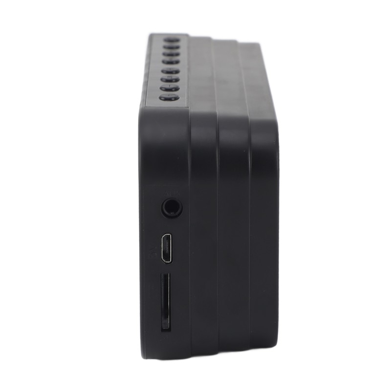 Bluetooth Speaker Alarm Clock Retro Small Multi Functional Desk Subwoofer