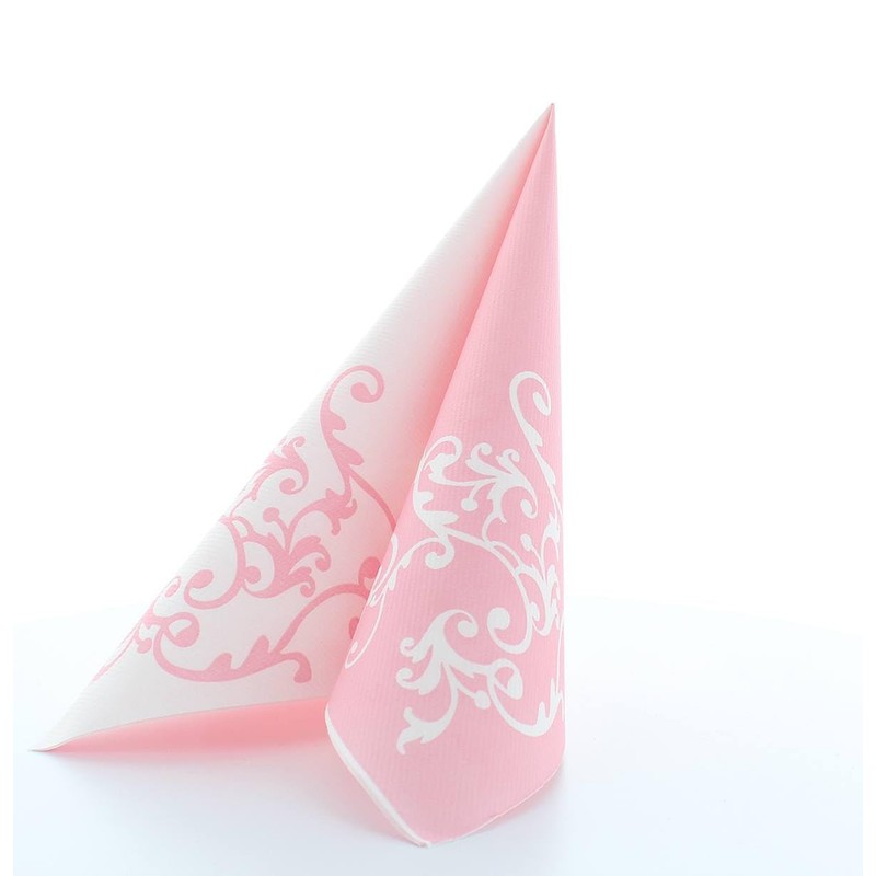 50 Serviettes Fabric-Like Airlaid 1/4-Fold 40 cm x 40 cm