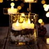 AGPTEK Battery Operated Tea Lights, Fameless Lot 24 Led Candles