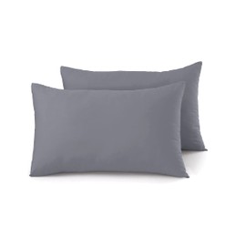 Sapphire Collection 100% Egyptian Cotton 300 Thread Count (Pair of Pillowcase, Grey)