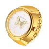 JewelryWe Ring Watch Finger Watch Elastic Butterfly – Women's Analogue