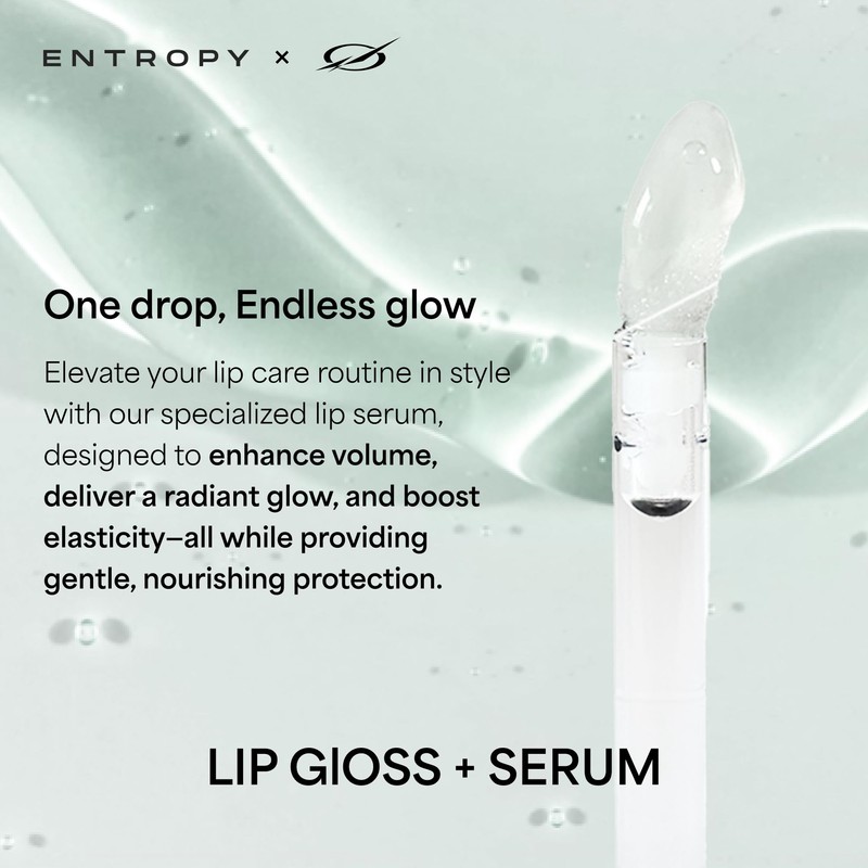 ENTROPY Makeup Charm Ultra Glossy Lip Serum, Nourish Lip Care