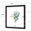 An&He 11x11 Picture Frames Set of 6, Displays 8x8 with