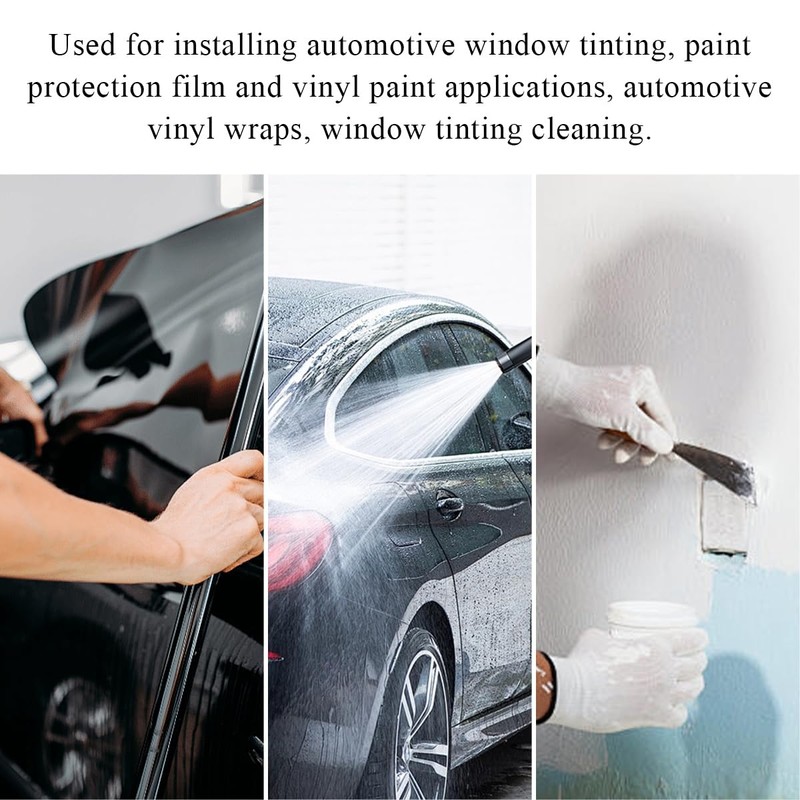Yourkar Car Paddle Squeegee, Flat Long Handle Window Tint Film