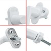 Hsthe Sea 2 x Aluminium Window Handle with Locking Pin