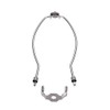 Aspen Creative 20008-2 Saddle, 11" Lamp Harp, Satin Nickel