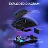 ATTACK SHARK X11 Lightweight Wireless Gaming Mouse with RGB Charging