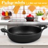 Ziliny Mini Cast Iron Skillets 5 x 5 x 1.2