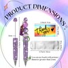 Sayglossy 7 Pcs Glitter Beadable Pens Full Rhinestone Fancy Ballpoint