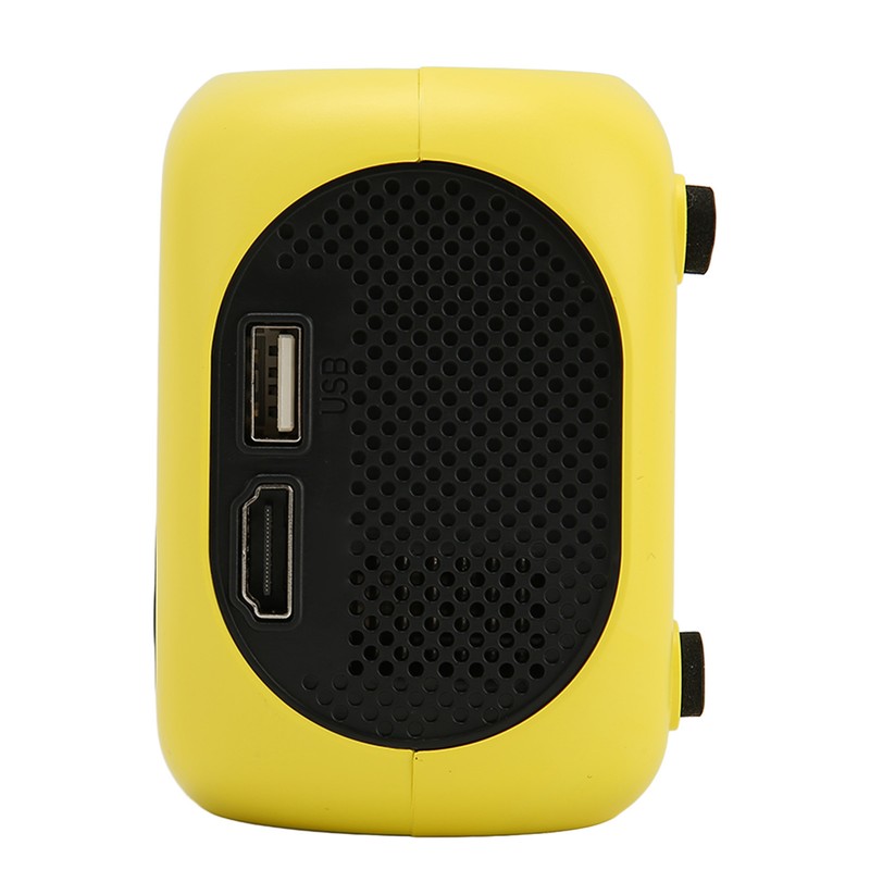M24 Mini Portable Projector Multifunction 360 Degree Surround Sound Home