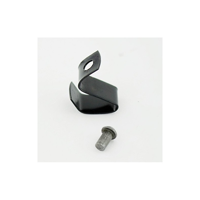 HUB CAP CLIPS W/RIVETS 45-65, dune buggy vw baja bug