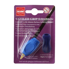 Kum Teaching Materials Saddler Pencil Grip A7 R for Right and Left Handed Users - Pack of 1 - AZ406.00.22-R, blue