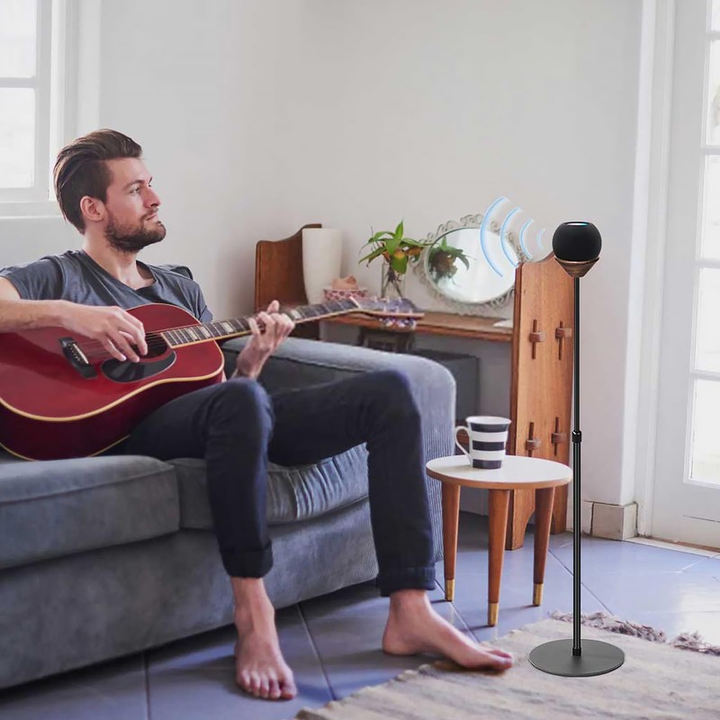 Floor Stand is Suitable for Homepod Mini, with Adjustable Height,