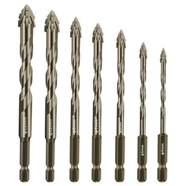 4-pack new upgraded version four-edged serrated eccentric dry full tileceramic glass marble concretestainless steel 4