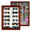 Sunglasses Display Case Shot Glass Organizer Stones Storage - Rock