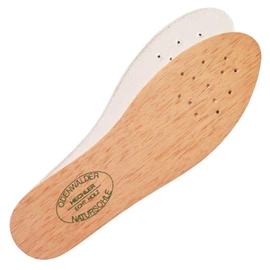 zederle 1 Pair Original Odenwälder Cedar Wood Insoles (Men 44), Insoles Men & Women, Against Sweaty Feet & Athlete's Foot, Cedar Wood Insoles