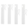 Adjustable Pinch Pleat Hook ZZLZX 16PCS Plastic Ratchet System Adjustable