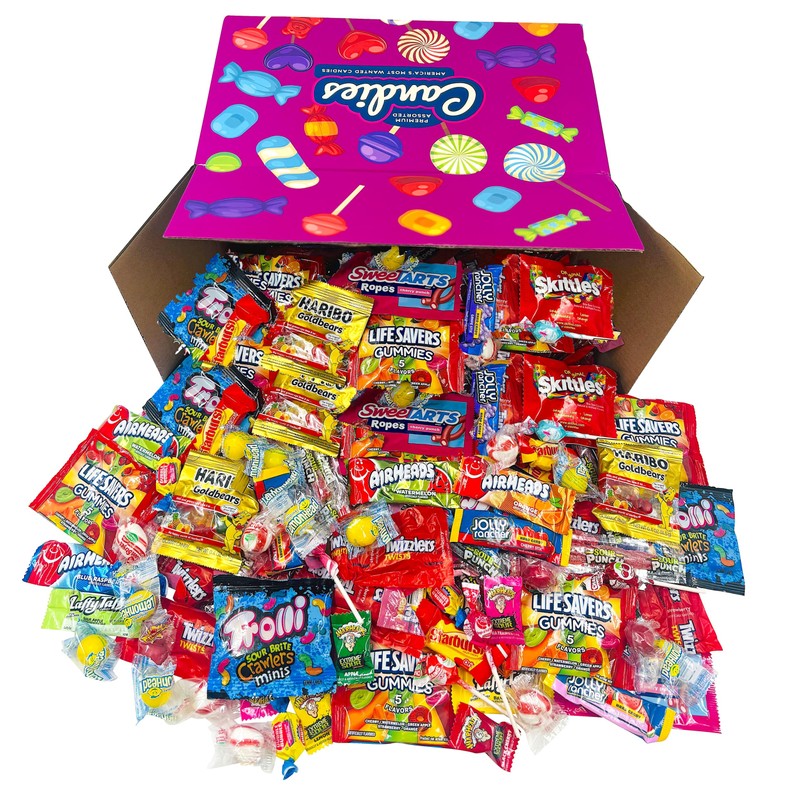 HUGE Assorted Candy PARTY MIX BOX 6.50 LBS/104 OZ Over