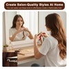 Hair Extension Tools Kit, Hair Extension Parts with 600 Silicone-Lined