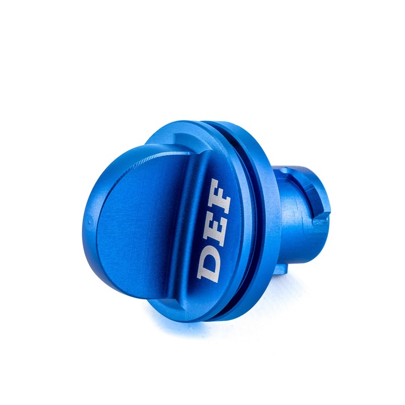 ROMELACK Magnetic Billet Aluminum Green Diesel Fuel Cap & Blue