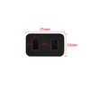 J-ZMQER 8ft 2-Prong Square AC Power Cord Cable Lead Compatible