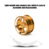 RC Wheel Hub, 4Pcs 1/10 Aluminum Alloy Wheel Hub Accessory