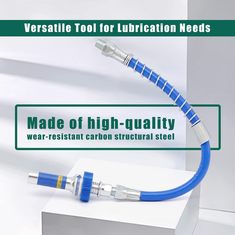 Lock-on High Pressure Grease Coupler, 10th Generation Heavy-Duty Grease Gun