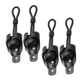 Cabilock 1Set Outdoor Roller Shutter Bungee Cord Kit Windproof Curtain Fixing Accessory with Elastic Balls for Secure Blinds Locking Easy Installation for Home Use