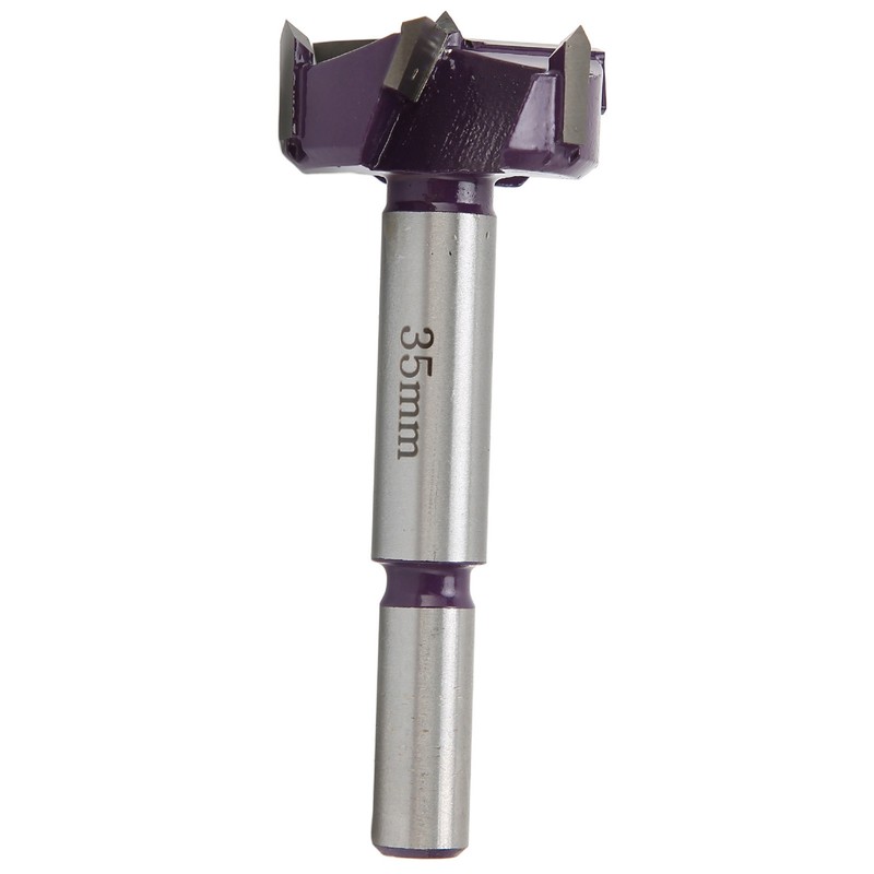 Concealed Hinge Jig Bit 3 Flute Woodworking Hole Punch Drill