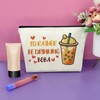 Funny Friendship Gift Boba Tea Themed Gifts Makeup Bag Boba