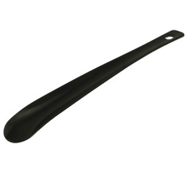 TelMo Schuhanzieher, Schuhlöffel Kunststoff Schwarz ca. 35cm