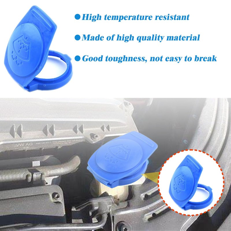 Amazleer 3Q0955455 Cover for Windscreen Washer Container, Windscreen Wiper Washer