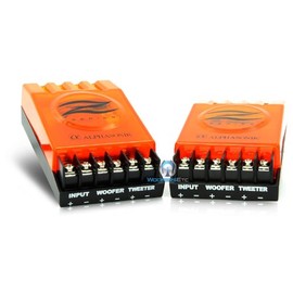 ASX02 - Audiobahn 12dB/octave AS-Q Series Crossover Pair Set