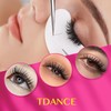 TDANCE Flat Lashes Eyelash Extensions 0.15/0.2mm Thickness Super Soft Air