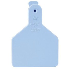 Z Tags 9053615, Blue 25 Count 1-Piece Blank Tags for Calves, Calf