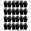 Ipetboom 12 Pairs Cotton Work Gloves Coin Gloves Jewelry Inspection