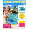 Eolzzi 36" Foldable Floating Mahjong Table for Pool, Poker &