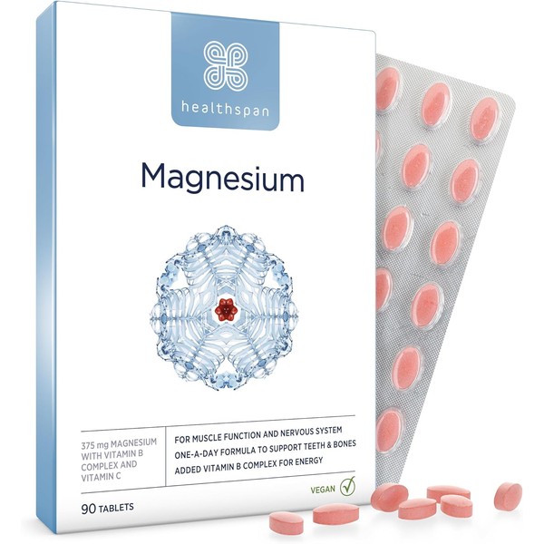 Healthspan Magnesium 375mg | Everyday Support for Muscles & Nervous