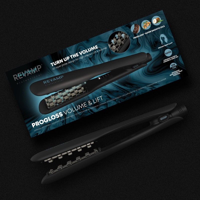 Revamp Progloss Volume & Lift Ceramic Volumiser - Hair Styling