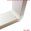 Kair 90 Degree Vertical Elbow Bend 204mm x 60mm -