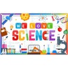 YCUCUEI 72x43inch We Love Science Chemistry Lab Photography Backdrop