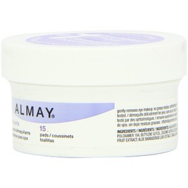 Almay Oil Free Eye Makeup Remover Pads, 15 Count in 1 box