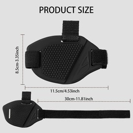 Focenat 5 Piezas Accesorios de Cambio de Marchas de Motocicleta para Zapatos, Accesorios Para Motocicleta, Moto Protector de Botas de Goma de Motocicleta Antideslizantes con Correa para Zapatos
