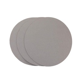 11 inch Sanding Discs Hook and Loop Round Sand Paper Disc, White Aluminum Oxide No Hole Hook and Loop Sanding Discs, 150 Grit Sandpaper Auto Body Sandpapers for Wood, Paint, Metal & Plastic, 25 Pack