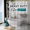 Amazerbath Heavy Duty Shower Curtain Liner, 72 X 96 Inches