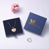 Melix Home Taylor Quotes Necklace Heart Pendant Necklaces Gift for