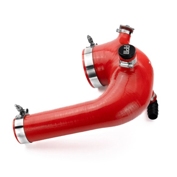 RPM Red Silicone Intake J-Tube for Polaris RZR XP 4